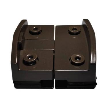 Imagem de Fechadura Janela Correr Vidro/Vidro Blindex Bate Fecha Bronze