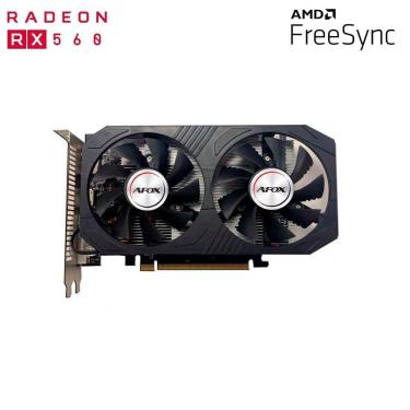 Imagem de Placa de vídeo Radeon RX 560 4GB GDDR5 AFRX560D-4096D5H4-V2 AFOX
