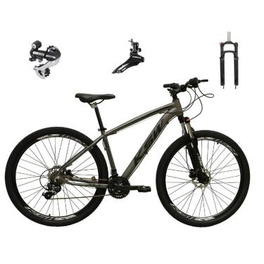 Imagem de Bicicleta Aro 29 KSW XLT 24v Câmbio Shimano Acera K7 Freio a Disco Hidráulico Garfo com Trava-Unissex