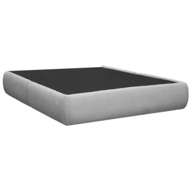 Imagem de Base Cama Box Orgânica Moscou 152cm Casal Bouclê - SOFA STORE, Bouclê 