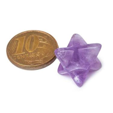 Imagem de Merkabah Ametista Pedra Natural de Garimpo Sem Furo - CristaisdeCurvel