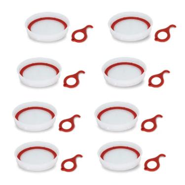 Imagem de Kit 8 Ralos Protetor Anti Insetos Dengue Barata 10cm Paramax