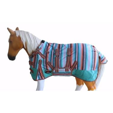 Imagem de CHALLENGER 116,8 cm 1200D Miniatura Burro Pônei Cavalo Potro Cobertor de Inverno Serape 51984B