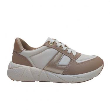 Imagem de Tênis Estiloso Feminino Casual Modare 7395208, Branco, 37