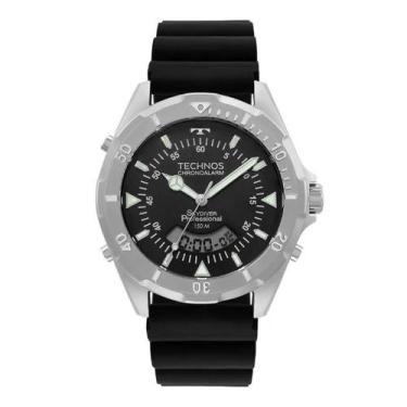 Imagem de Relógio Masculino Technos Skydiver Prata WT2050AYN/2P, Único