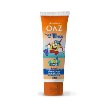 Imagem de Protetor Solar Kids OAZ Bob Esponja FPS 70 125ml