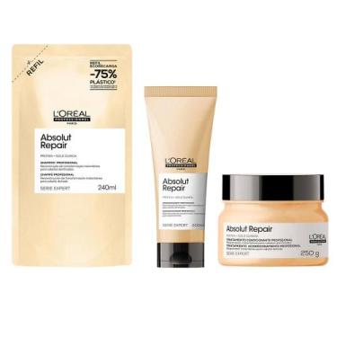 Imagem de Kit L'Oréal Professionel Serie Expert Absolut Repair Gold Quinoa Shamp