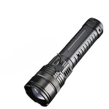 Imagem de LANTERNA DE ALTA POTÊNCIA COM LUMINOSIDADE ALTÍSIMA, COM BATÉRIA DE 1000W, ALCANCE SUPERIOR HÁ 600 METROS, COM FOCOS REGULÁVEIS. (CAT. KR62).