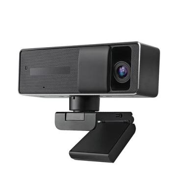Imagem de Webcam TOALLIN 2K AI com rastreamento automático e reconhecimento de g