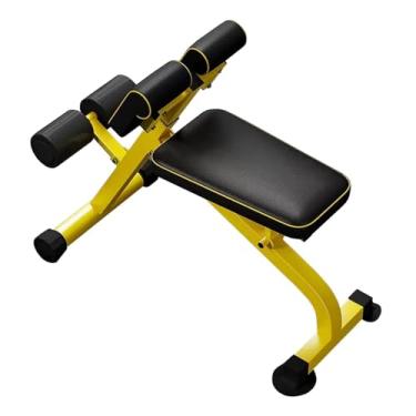 Imagem de Banco de academia dobrável com hiperextensão, cadeira romana, banco sentado para abdominais, banco de extensão traseira, equipamento de exercício para academia em casa, cargas de equipamentos de