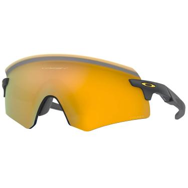 Imagem de Óculos de Sol Oakley Encoder 0OO9471 947104 Tam 36 / Cinza Escuro - Lentes Prizm 24K