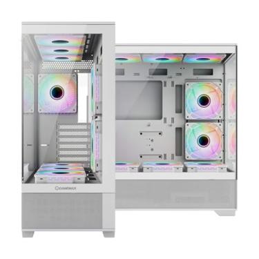 Imagem de Gabinete Gamemax Mid Tower Atx Vidro Vista Branco