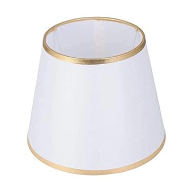 Imagem de Abajur de tambor de substituição, capa de lâmpada de pano de barril para candelabros candelabros candeeiro de mesa