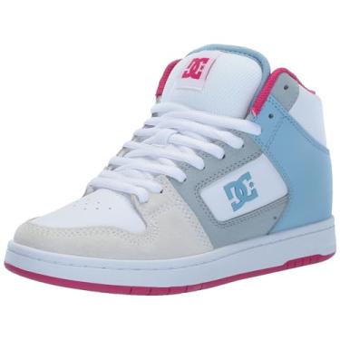 Imagem de DC Tênis de skate feminino Manteca 4 Hi, Azul/rosa, 10