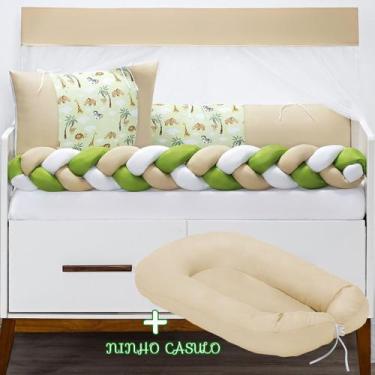 Imagem de Kit Berço + Ninho Redutor Protetor Americano e Nacional- Fofuxo Vários