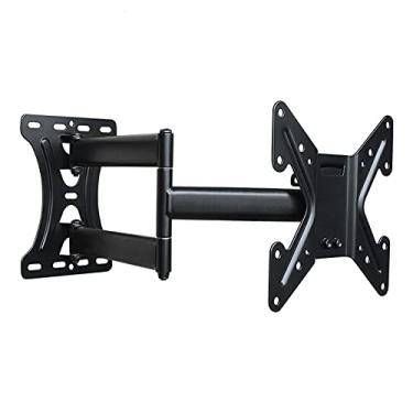 Imagem de Suporte para monitor de TV, suporte de TV de três braços, rotação total, extensão de inclinação, suporte de TV para a maioria das TVs LCD de 26 a 55 polegadas, suporta suporte de TV de até 29,9 kg