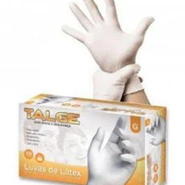 Imagem de 100 Un Luva Latex Com Po G, Luva de Procedimento - Talge