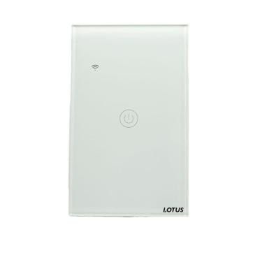 Imagem de Interruptor Inteligente 1 Botão Wifi 4X2 - Branco 50/1