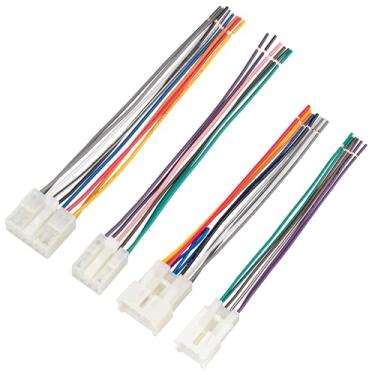 Imagem de RED WOLF Para Toyota 1992-2019, 2010-2019 Subaru Acessórios Rádio Estéreo Instalação Fiação Fêmea + Conector Plugue Macho Sem Sistema JBL
