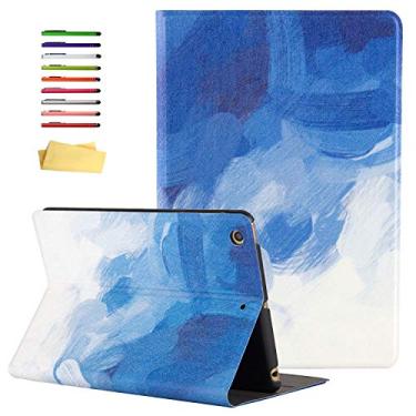Imagem de UUcovers Capa para Apple iPad Mini 5 2019 (5ª Geração)/iPad Mini 4 Tablet 2015 (4ª Geração), suporte fólio inteligente de 7,9 polegadas com lápis [hibernar/despertar automático], capa rígida à prova