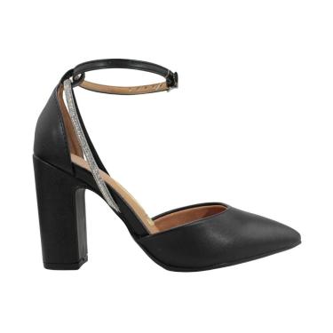 Imagem de Sapato Feminino Vizzano 1285.449 Pelica Preto