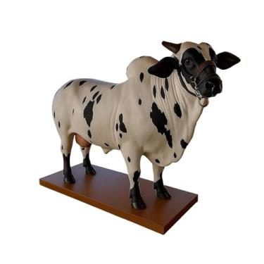 Imagem de KiBcsLic Dispensador de bebidas Bull, resina decorativa, multiuso, recipiente para bebidas, dispensador de bebidas para bar, diversão para festa de inauguração, Style B