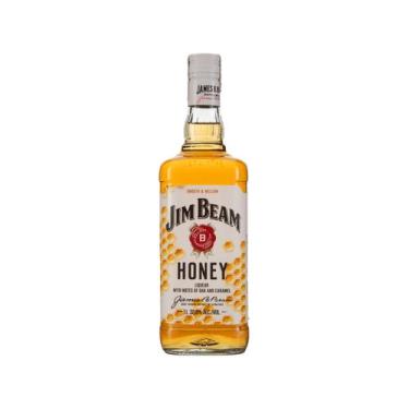 Imagem de Whisky Jim Beam Honey Licor de Bourbon 4 Anos Americano 1L, 1L