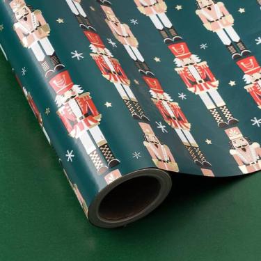 Imagem de Papel de embrulho de Natal WRAPAHOLIC Nutcracker, 43x10 m