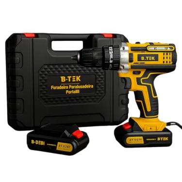Imagem de Parafusadeira Furadeira De Impacto 2 Bateria 21v Sem Fio