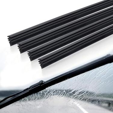Imagem de Recarga de lâmina de limpador, refis de limpador de para-brisa dianteiro de 66.0 cm/50.8 cm 6 mm Apto para Toyota Camry 2024-2025 Kit de substituição de refil de limpador de borracha original 4 peças