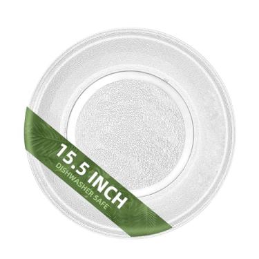 Imagem de Gemroom Substituição de placa de vidro de micro-ondas de 394 mm compatível com DE74-20019A