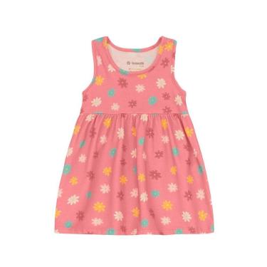 Imagem de Vestido bebê menina colorido de flores Brandili