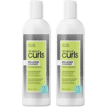 Imagem de Shampoo All About Curls Limpiador Sin Espuma 450 ml (Paquete de 2)