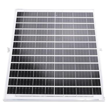 Imagem de GLOGLOW Exaustor Solar, Equipamento de Ventilação de Detecção Galpão Exaustor Movido a Energia Solar Adequado para Avicultura, Temporizador Ajustável Galpão Inteligente Movido a Energia