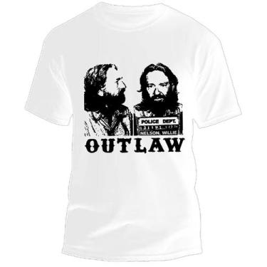 Imagem de Camiseta Algodão Country Music Willie Nelson Outlaw - Truenightmare, B