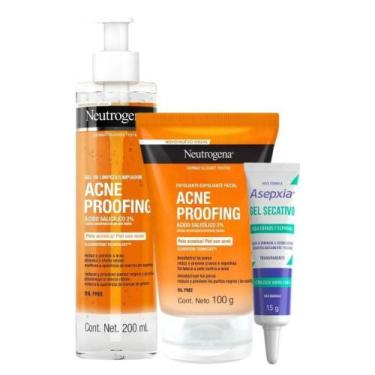Imagem de Sabonete Acne Proofing + Esfoliante + Gel Secativo Neutrogena