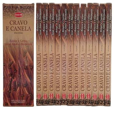 Imagem de Incenso Indiano Hem Cravo E Canela - Abundância 12 Caixas