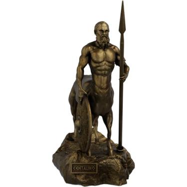 Imagem de Estátua Centauro Mitologia Grega Estatueta (Cor Ouro Velho)