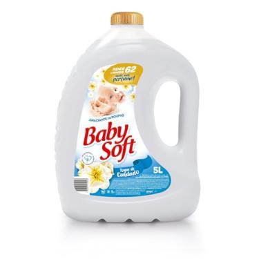 Imagem de Amaciante Toque Cuidado, Baby Soft, Branco, 5 L