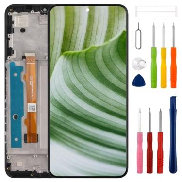 Imagem de [Com moldura] Tela LCD SWARK de 16,6 cm para Boost Mobile Celero 5G SC 2024 SN339D Touch Screen Digitalizador de Substituição com Kit de Ferramentas de Reparo Atualizado