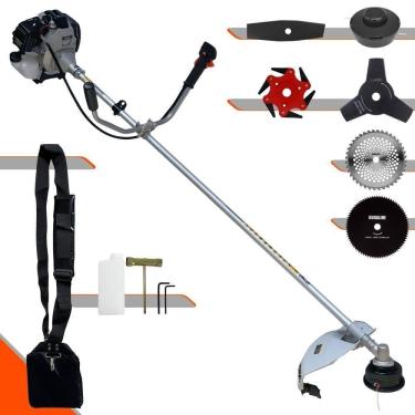 Imagem de Roçadeira Lateral Toyama Tbc43h 43cc 1,7hp Completa 6 Em 1