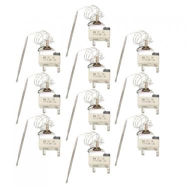 Imagem de Kit Termostato Haste Longa Forno Elétrico - 10 Peças Metálico Bivolt