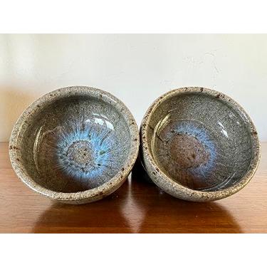 Imagem de Mezcal artesanal | Tequila | Copos de argila de saquê | Feito à mão e pintado à mão | O recipiente tradicional adequado para bebidas espirituosas | Feito nos EUA | Conjunto de 2 (ovo de codorna)
