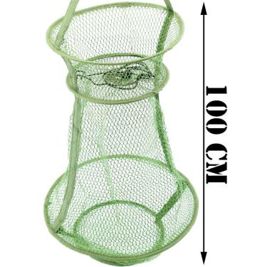 Imagem de Cesto Viveiro Grande Samburá Guarda Peixe Pesca Tilápia