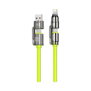 Imagem de Cabo Kirsite Super Rápido 240W 4-em-1 Para iPhone 8-16 ProMax iPad Sam