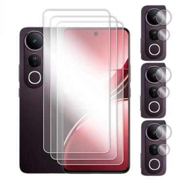 Imagem de para Vivo V50 Lite 4G 5G, Filme de Vidro Temperado Transparente de 6,77 Polegadas