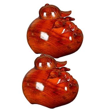 Imagem de HYMCX Caixa de dinheiro para presente em jacarandá cofrinho com tampa feita à mão caixa de dinheiro caixa de dinheiro de madeira cofrinho para adultos e meninos (porco legal) caixa de poupança de