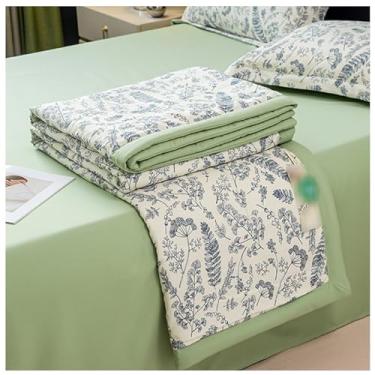 Imagem de Colcha térmica leve de verão, edredom leve de verão colcha macia, edredom térmico, colcha lavável cobertor acolchoado para todas as estações