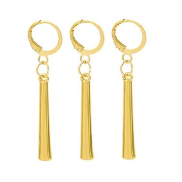 Imagem de HJYZY 23 peças Roronoa Zoro Brincos Cosplay - Conjunto de adesivos de anime Gold One P. Jewelry, Zinco, Sem pedra preciosa
