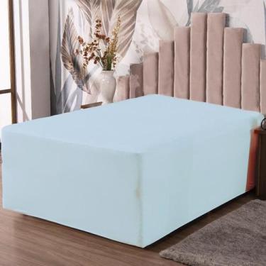 Imagem de Lençol Luva King Cama Conjugada Veste Colchão E Box Malha 1P - Ametist